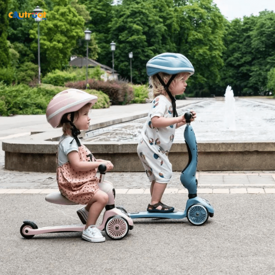 Ưu điểm của xe trượt cho bé - xe scooter