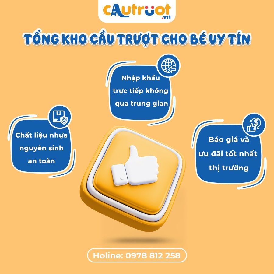 Tổng kho cầu trượt cho bé - Cautruot.vn