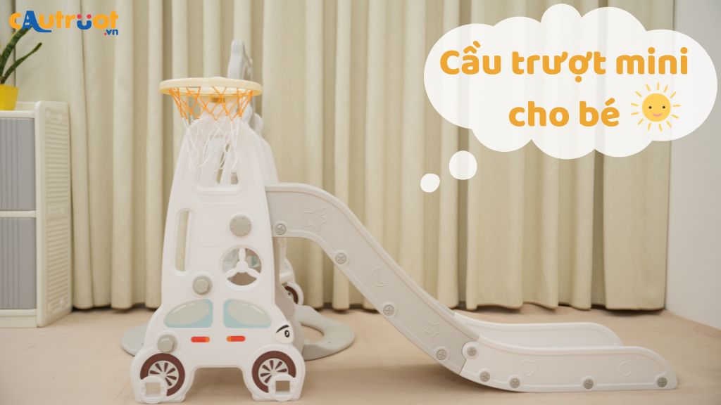 5 mẫu cầu trượt mini cho bé giá rẻ, bán chạy nhất 2024