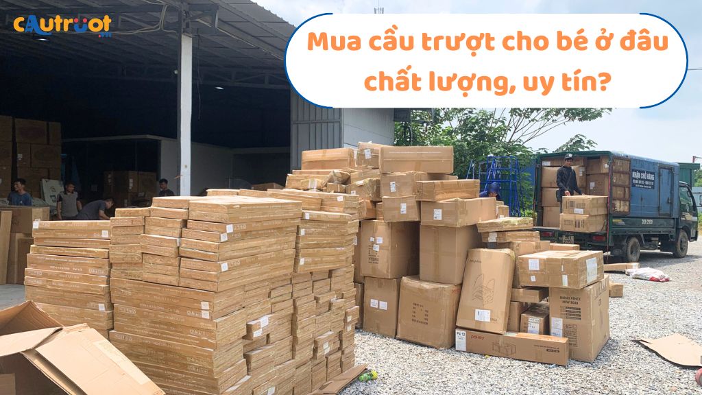 Top 9 địa chỉ mua cầu trượt cho bé giá rẻ và uy tín nhất